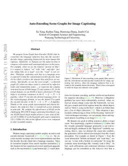 Auto-Encoding Scene Graphs for Image Captioning