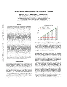 MEAL: Multi-Model Ensemble via Adversarial Learning