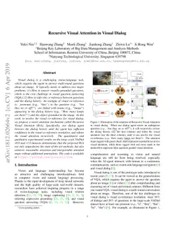 Recursive Visual Attention in Visual Dialog