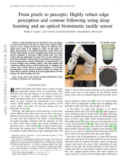 From pixels to percepts: Highly robust edge perception and contour
  following using deep learning and an optical biomimetic tactile sensor
