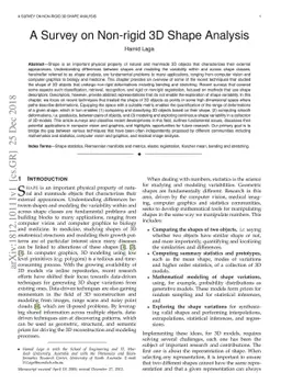 A Survey on Non-rigid 3D Shape Analysis