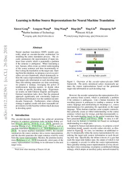 Learning to Refine Source Representations for Neural Machine Translation