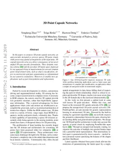 3D Point Capsule Networks