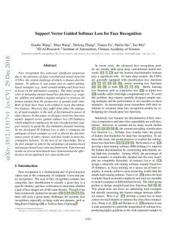 Support Vector Guided Softmax Loss for Face Recognition
