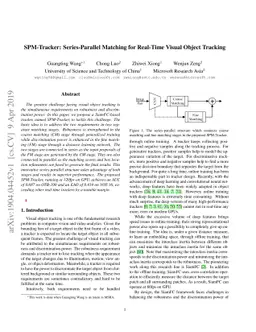 SPM-Tracker: Series-Parallel Matching for Real-Time Visual Object
  Tracking