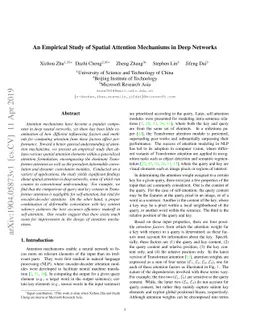 An Empirical Study of Spatial Attention Mechanisms in Deep Networks