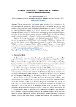 A New Loss Function for CNN Classifier Based on Pre-defined
  Evenly-Distributed Class Centroids