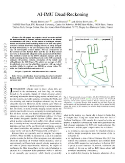 AI-IMU Dead-Reckoning