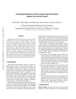 Evaluating Robustness of Deep Image Super-Resolution against Adversarial
  Attacks