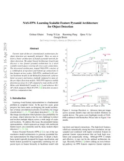 NAS-FPN: Learning Scalable Feature Pyramid Architecture for Object
  Detection