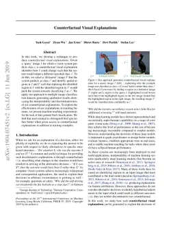 Counterfactual Visual Explanations