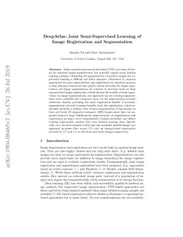 DeepAtlas: Joint Semi-Supervised Learning of Image Registration and
  Segmentation