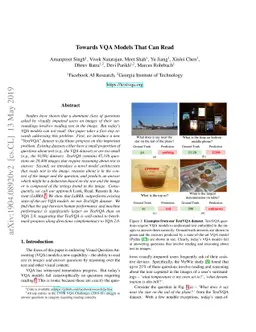 Towards VQA Models That Can Read