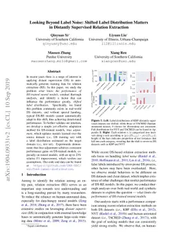 Looking Beyond Label Noise: Shifted Label Distribution Matters in
  Distantly Supervised Relation Extraction