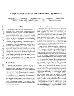 A Simple Pooling-Based Design for Real-Time Salient Object Detection