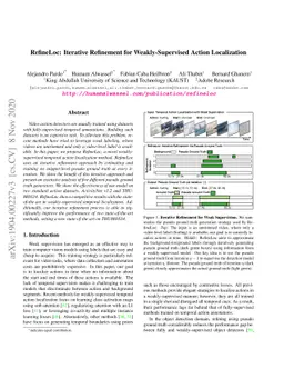 RefineLoc: Iterative Refinement for Weakly-Supervised Action
  Localization