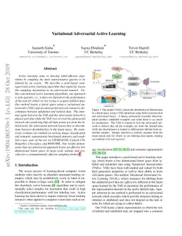 Variational Adversarial Active Learning