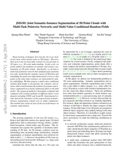 JSIS3D: Joint Semantic-Instance Segmentation of 3D Point Clouds with
  Multi-Task Pointwise Networks and Multi-Value Conditional Random Fields