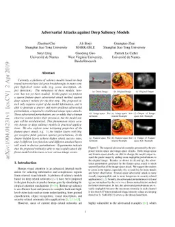 Adversarial Attacks against Deep Saliency Models