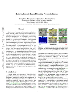 Point in, Box out: Beyond Counting Persons in Crowds