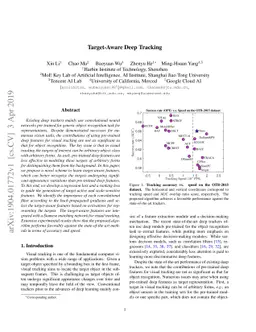 Target-Aware Deep Tracking