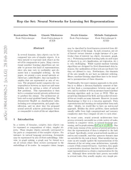 Rep the Set: Neural Networks for Learning Set Representations