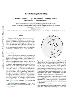 Hyperbolic Image Embeddings
