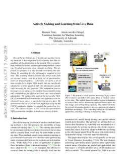 Actively Seeking and Learning from Live Data