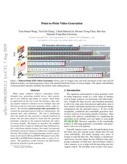 Point-to-Point Video Generation