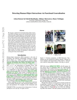 Detecting Human-Object Interactions via Functional Generalization