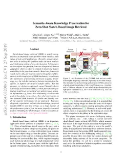Semantic-Aware Knowledge Preservation for Zero-Shot Sketch-Based Image
  Retrieval