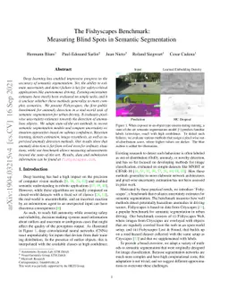 The Fishyscapes Benchmark: Measuring Blind Spots in Semantic
  Segmentation