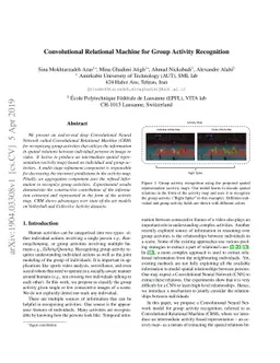 Convolutional Relational Machine for Group Activity Recognition