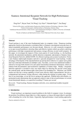 Siamese Attentional Keypoint Network for High Performance Visual
  Tracking