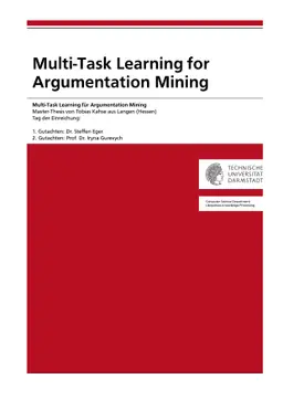 Multi-Task Learning for Argumentation Mining