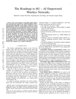 The Roadmap to 6G -- AI Empowered Wireless Networks