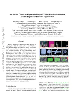 Box-driven Class-wise Region Masking and Filling Rate Guided Loss for
  Weakly Supervised Semantic Segmentation