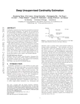 Deep Unsupervised Cardinality Estimation