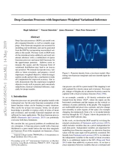 Deep Gaussian Processes with Importance-Weighted Variational Inference