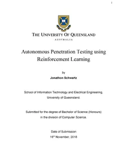 Autonomous Penetration Testing using Reinforcement Learning