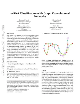 ncRNA Classification with Graph Convolutional Networks