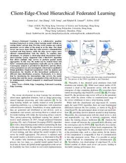Client-Edge-Cloud Hierarchical Federated Learning