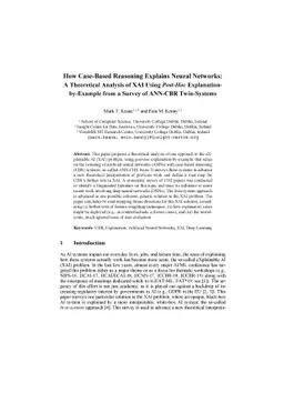 How Case Based Reasoning Explained Neural Networks: An XAI Survey of
  Post-Hoc Explanation-by-Example in ANN-CBR Twins