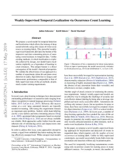 Weakly-Supervised Temporal Localization via Occurrence Count Learning