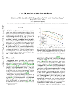 AM-LFS: AutoML for Loss Function Search