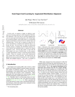 Semi-Supervised Learning by Augmented Distribution Alignment
