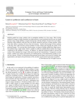 Learn to synthesize and synthesize to learn