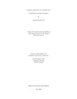 Land Use and Land Cover Classification Using Deep Learning Techniques