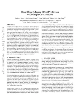 Drug-Drug Adverse Effect Prediction with Graph Co-Attention