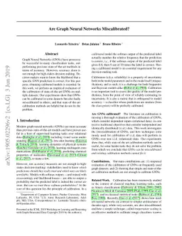 Are Graph Neural Networks Miscalibrated?